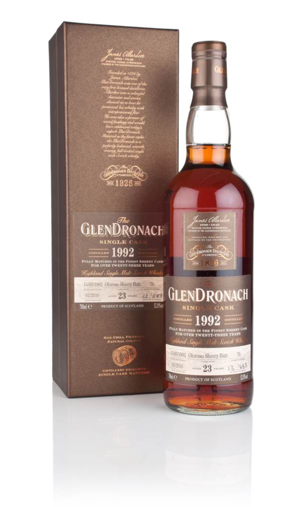 GlenDronach 23 Year Old 1992 (cask 76) product image