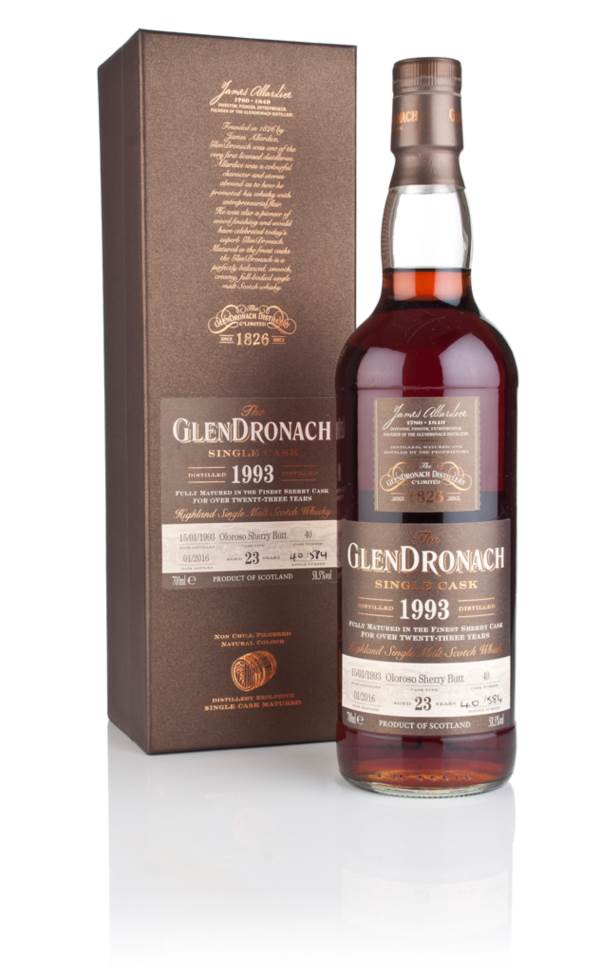 GlenDronach 23 Year Old 1993 (cask 40) product image