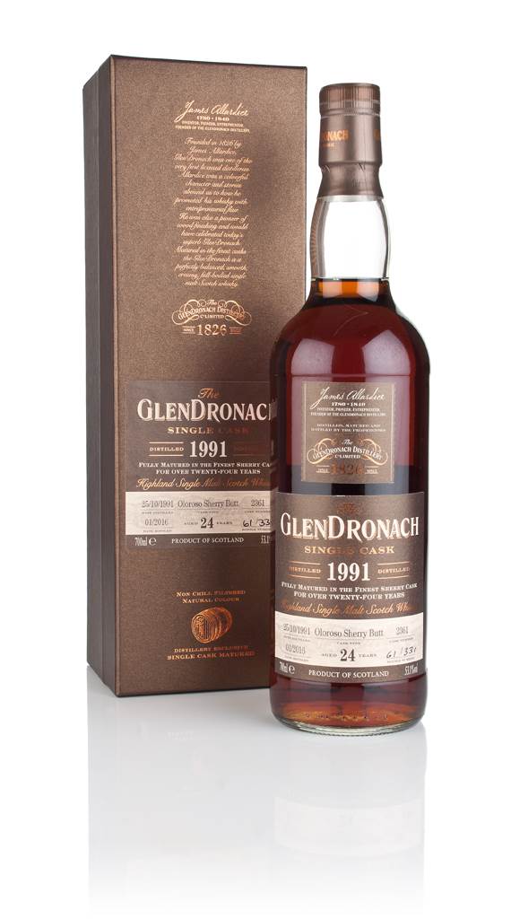 GlenDronach 24 Year Old 1991 (cask 2361) product image