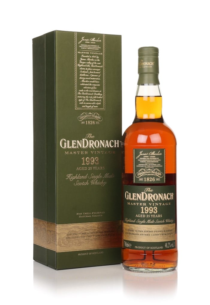 The GlenDronach 25 Year Old 1993 - Master Vintage