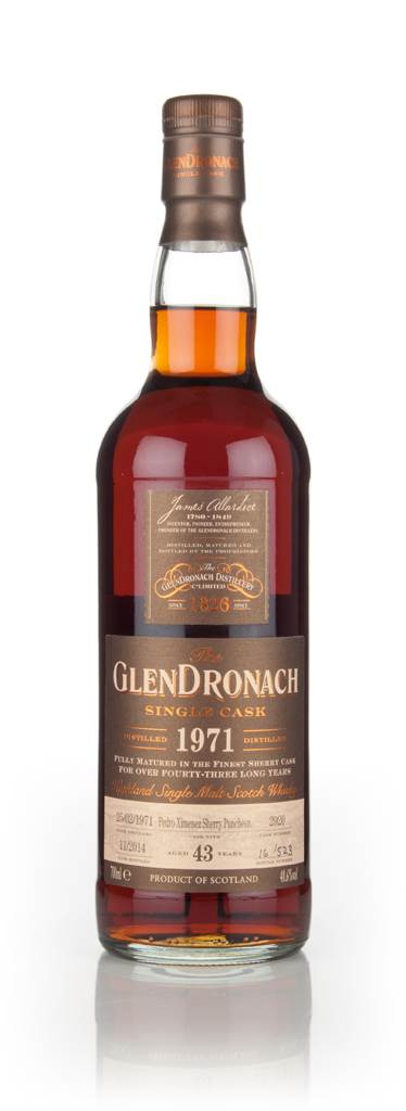 GlenDronach 43 Year Old 1971 (cask 2920) - Batch 11 product image