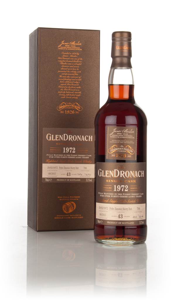 GlenDronach 43 Year Old 1972 (cask 706) - Batch 12 product image