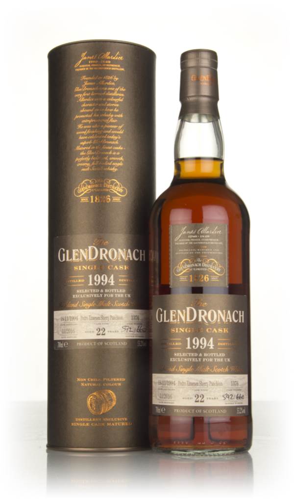 The GlenDronach 22 Year Old 1994 (cask 1376) product image
