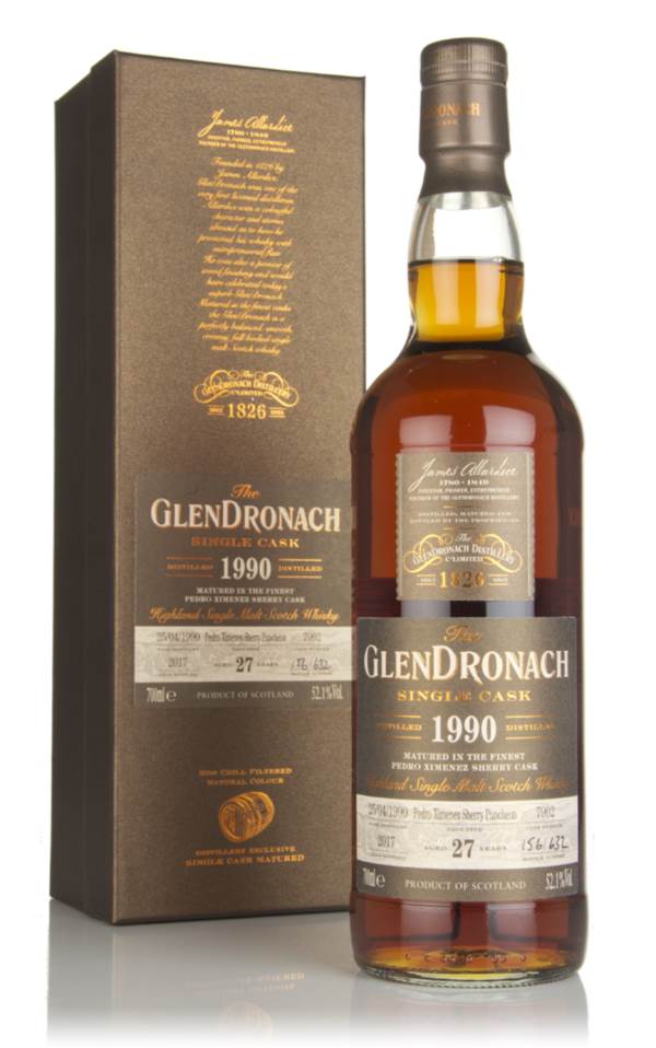 The GlenDronach 27 Year Old 1990 (cask 7902) product image