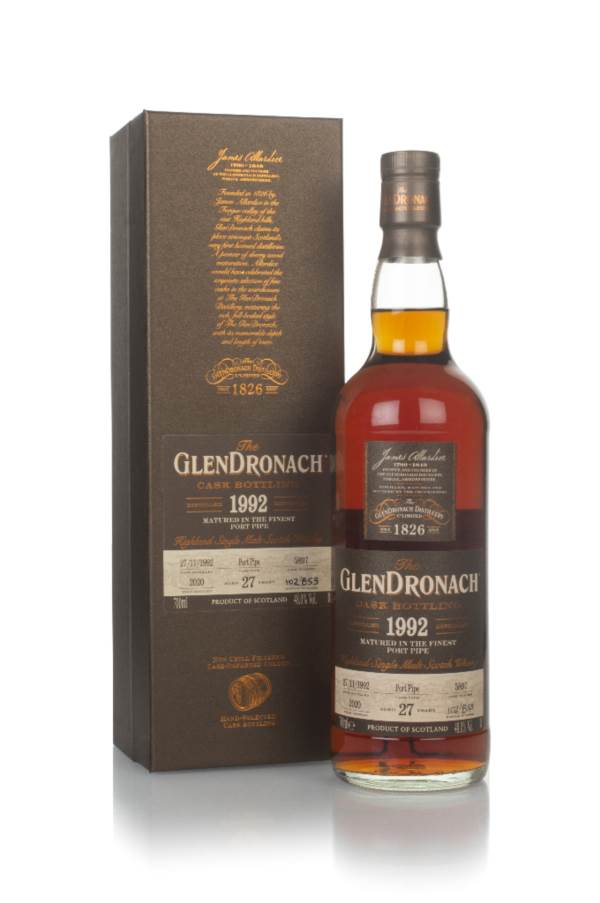 The GlenDronach 27 Year Old 1992 (cask 5897) product image