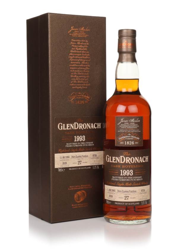 The GlenDronach 27 Year Old 1993 (cask 6735) product image