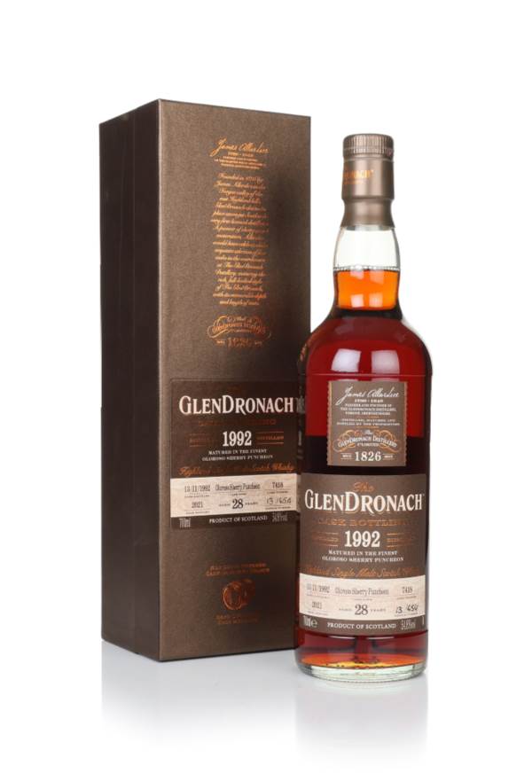 The GlenDronach 28 Year Old 1992 (cask 7418) product image