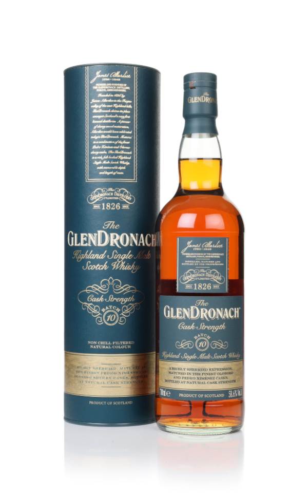 The GlenDronach Cask Strength Batch 10 product image