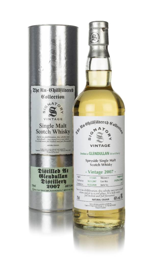 Glendullan 13 Year Old 2007 (casks 319299 & 319309) - Un-Chillfiltered Collection (Signatory) product image