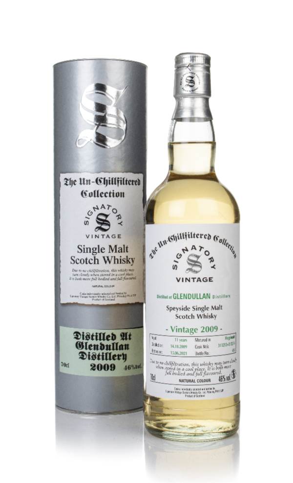 Glendullan 11 Year Old 2009 (casks 313253 & 313254) - Un-Chillfiltered Collection (Signatory) product image