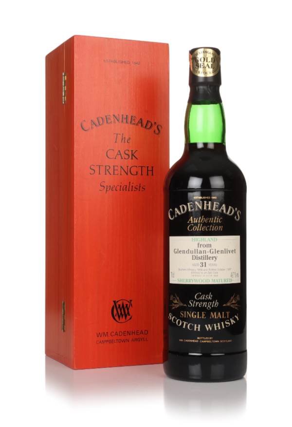 Glendullan-Glenlivet 31 Year Old 1966 - Cadenhead's Authentic Collection product image