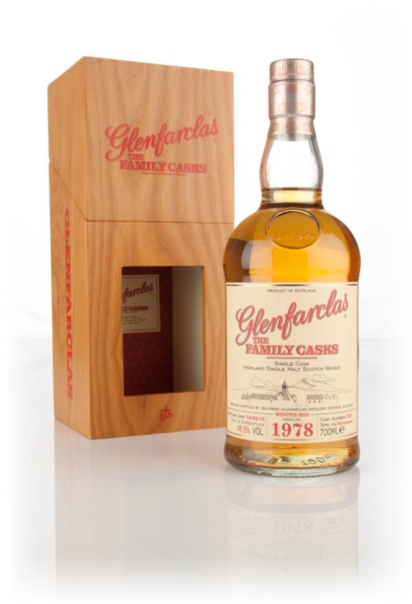 Glenfarclas 1978 (cask 762) Family Cask Winter 2015 Release product image
