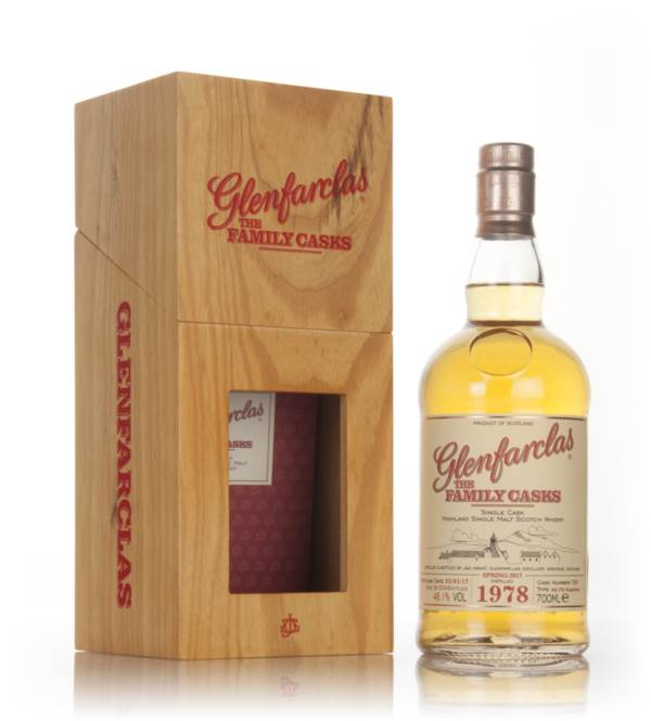 Glenfarclas 1978 (cask 752) Family Cask Spring 2017 Release product image