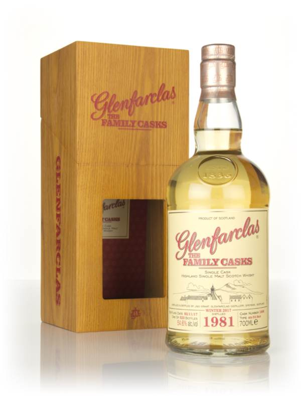 Glenfarclas 1981 (cask 1606) Family Cask Winter 2017 Release product image