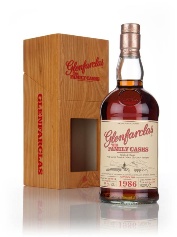 Glenfarclas 1986 (cask 3456) Family Cask Autumn 2014 Release product image