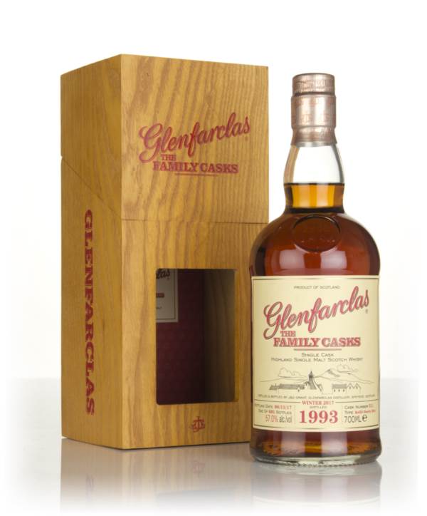 Glenfarclas 1993 (cask 511) Family Cask Winter 2017 Release product image