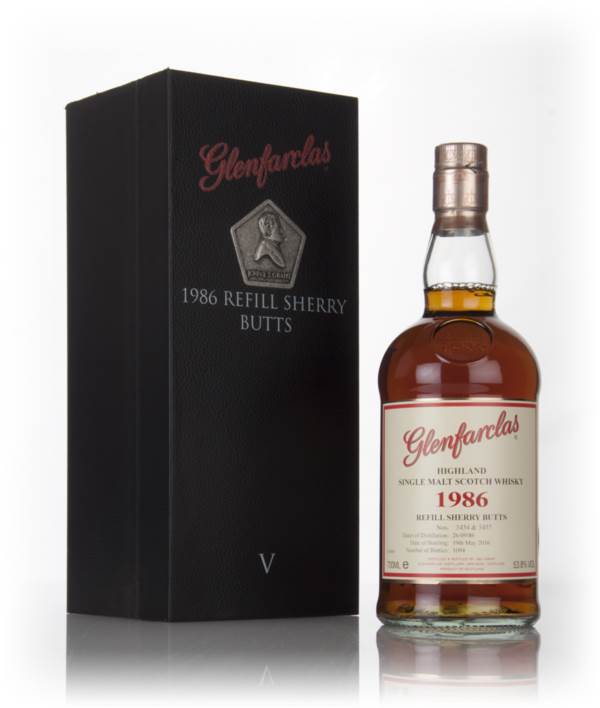 Glenfarclas 29 Year Old 1986 Refill Sherry Casks - Family Collector Series V product image