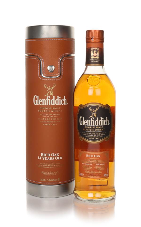 Glenfiddich 14 Year Old Rich Oak - Gift Tin product image