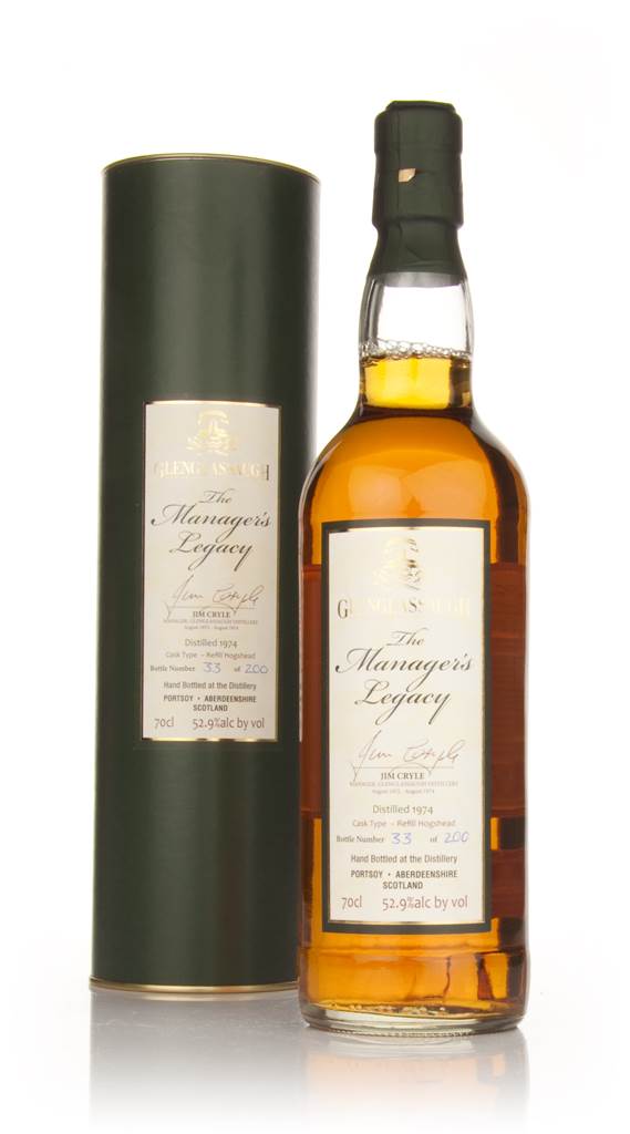Glenglassaugh 1974 Manager's Legacy Jim Cryle product image