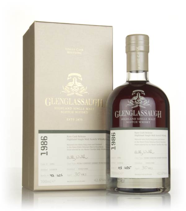 Glenglassaugh 30 Year Old 1986 (cask 1393) - Rare Cask Release Batch 3 product image