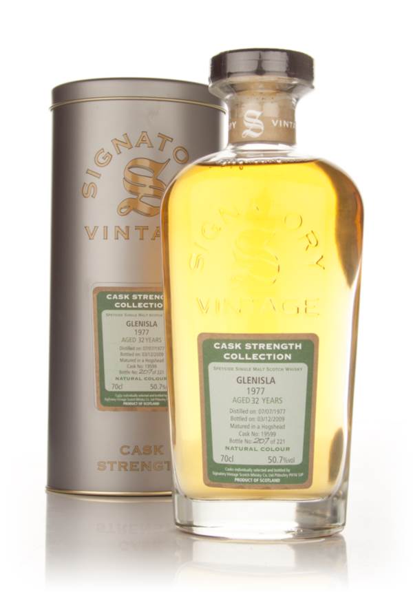 Glenisla 32 Year Old 1977 Cask 19599 - Cask Strength Collection (Signatory) product image