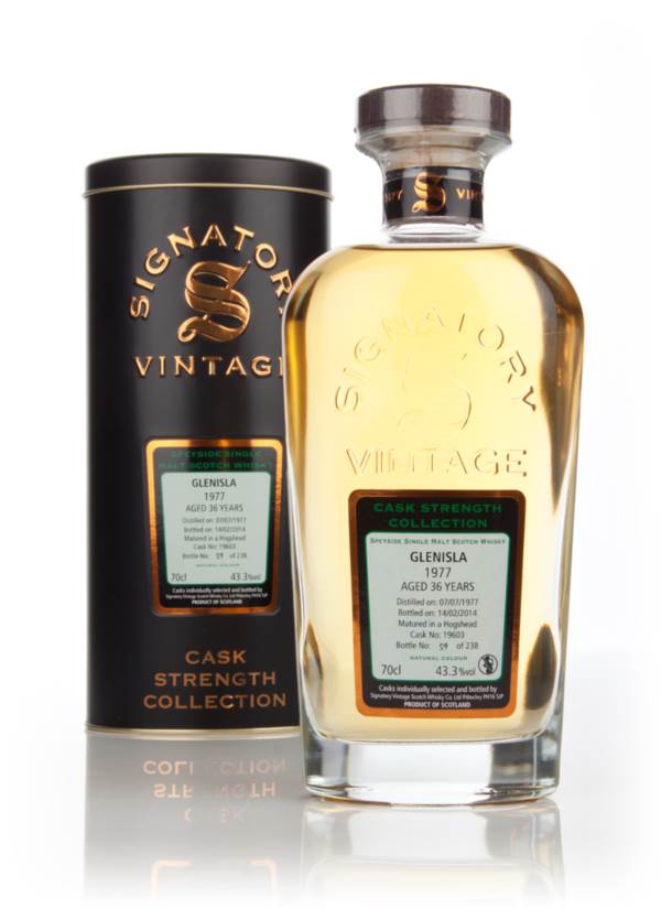 Glenisla 36 Year Old 1977 (cask 19603) - Cask Strength Collection (Signatory) product image