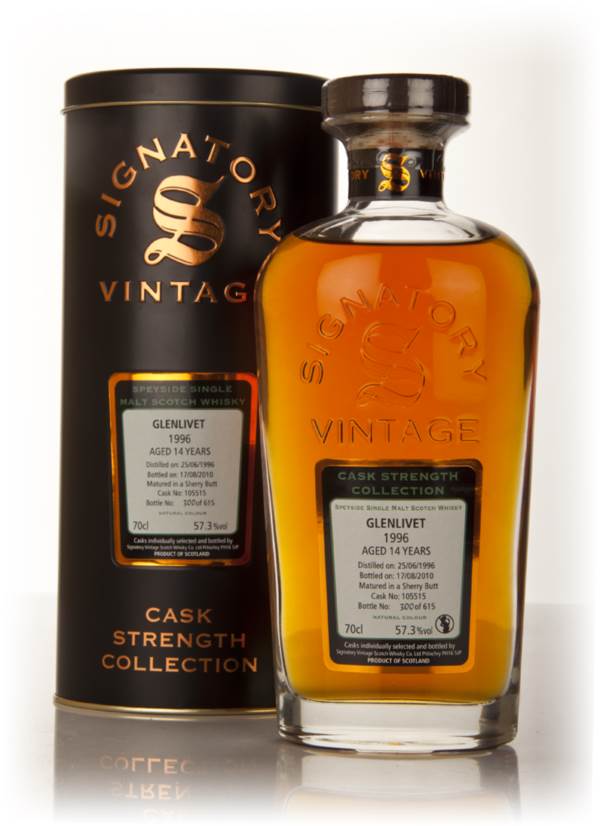 Glenlivet 14 Year Old 1996 - Cask Strength Collection (Signatory) product image