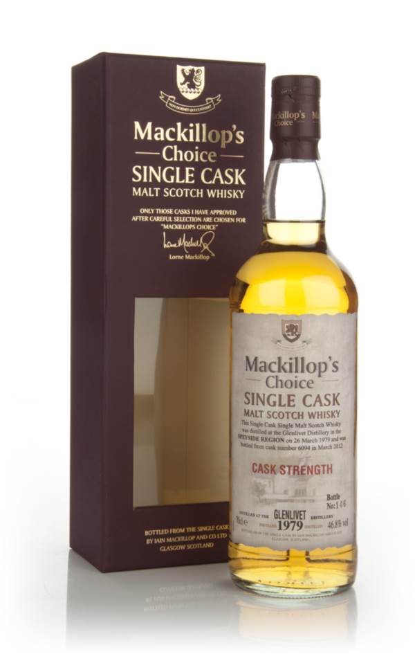 Glenlivet 1979 (cask 6094) - Mackillop's Choice (bottled 2012) product image