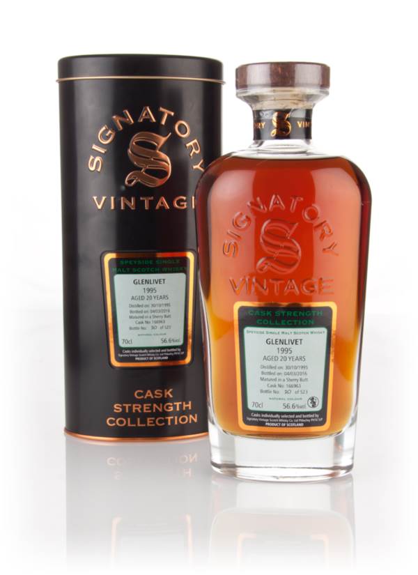 Glenlivet 20 Year Old 1995 (cask 166963) - Cask Strength Collection (Signatory) product image