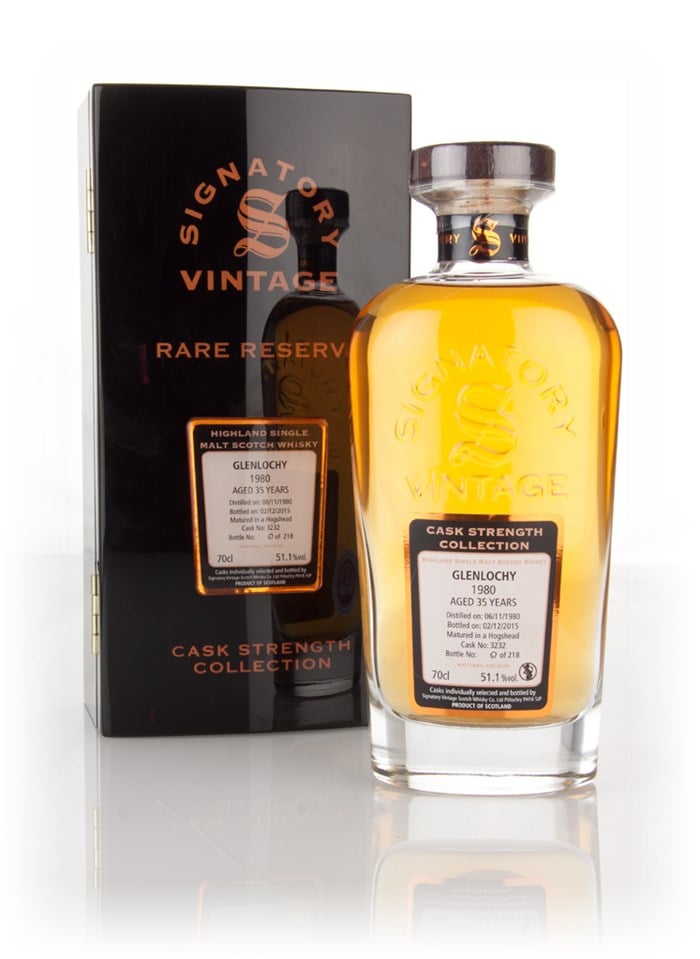 Glenlochy 35 Year Old 1980 (cask 3232) - Cask Strength Collection Rare Reserve (Signatory)