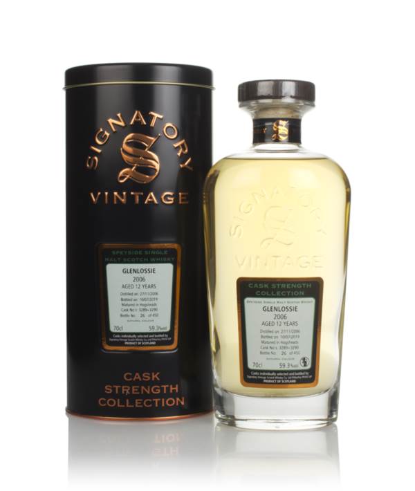Glenlossie 12 Year Old 2006 (cask 3289 & 3290) - Cask Strength Collection (Signatory) product image