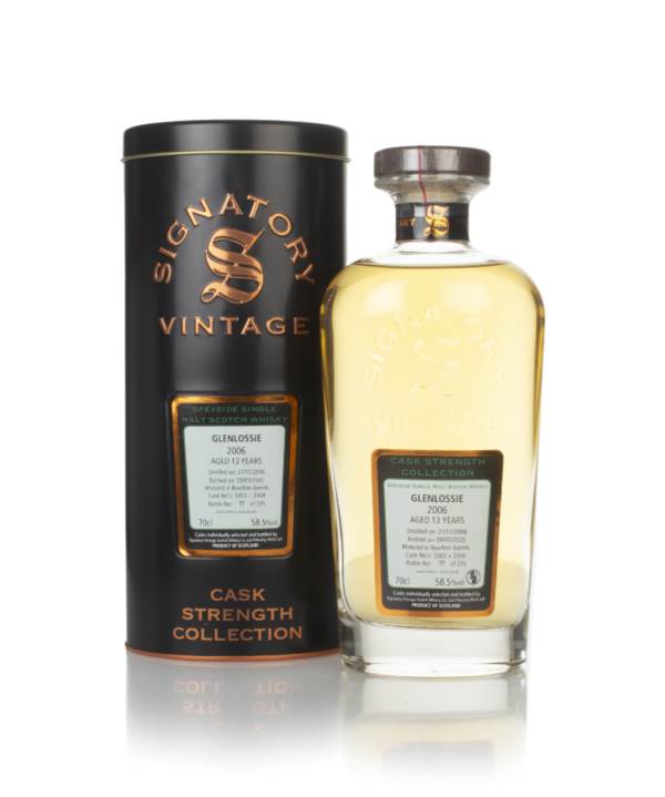 Glenlossie 13 Year Old 2006 (cask 3303 & 3304) - Cask Strength Collection (Signatory) product image