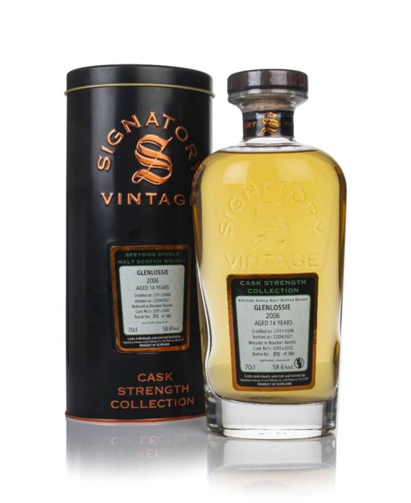 Glenlossie 14 Year Old 2006 (cask 3291 & 3302) - Cask Strength Collection (Signatory) product image