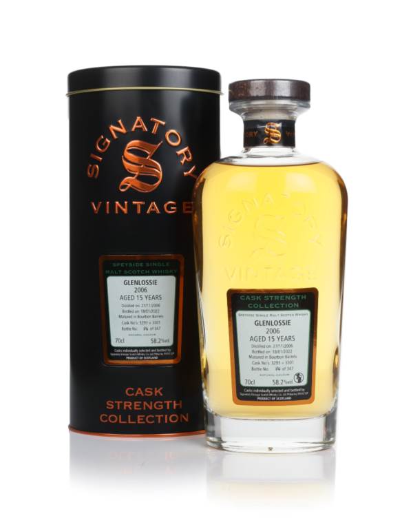 Glenlossie 15 Year Old 2006 (cask 3293 & 3301) - Cask Strength Collection (Signatory) product image