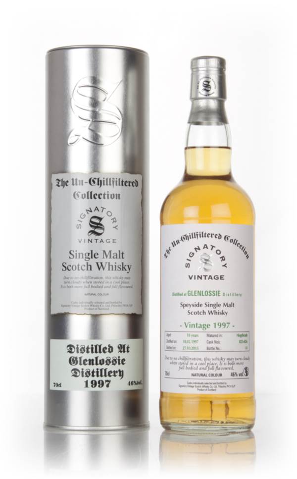 Glenlossie 19 Year Old 1997 (casks 825 & 826) - Un-Chillfiltered Collection (Signatory) product image