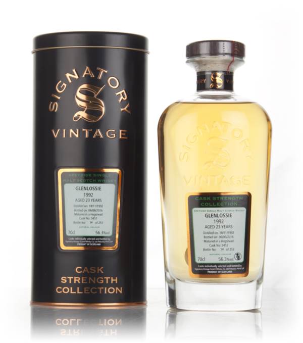 Glenlossie 23 Year Old 1992 (cask 3452) - Cask Strength Collection (Signatory) product image