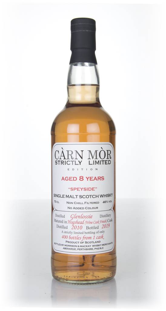 Glenlossie 8 Year Old 2010 - Strictly Limited (Càrn Mòr) product image