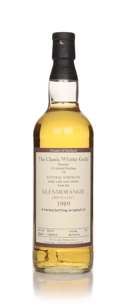 Glenmorangie 1989 Cask Strength - The Classic Whisky Guild product image