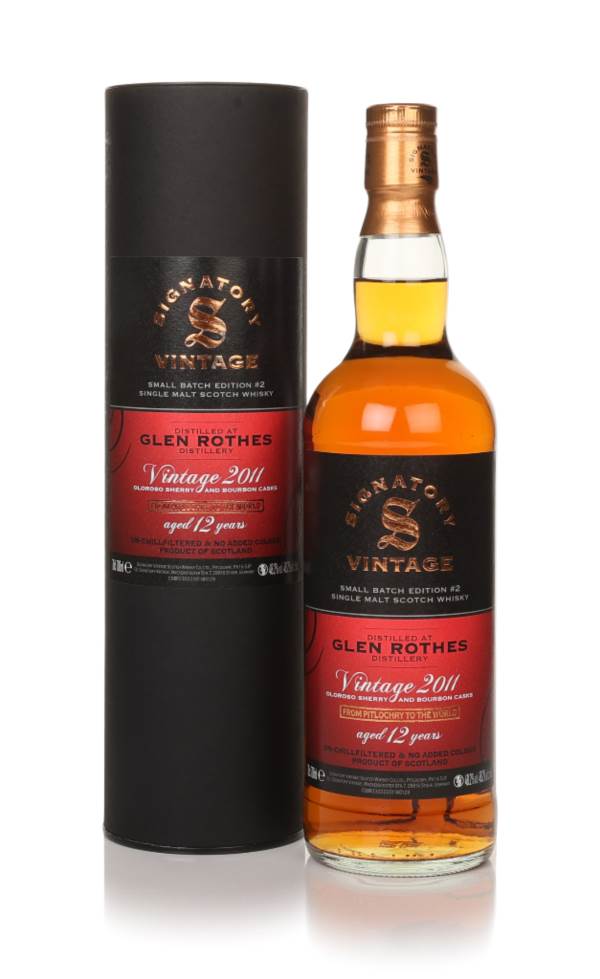 Glenrothes 12 Year Old 2011 - Small Batch Edition #2 (Signatory) product image