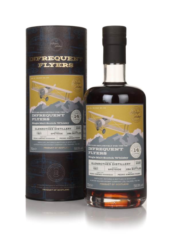 Glenrothes 14 Year Old 2009 (cask 1801) - Infrequent Flyers (Alistair Walker) product image