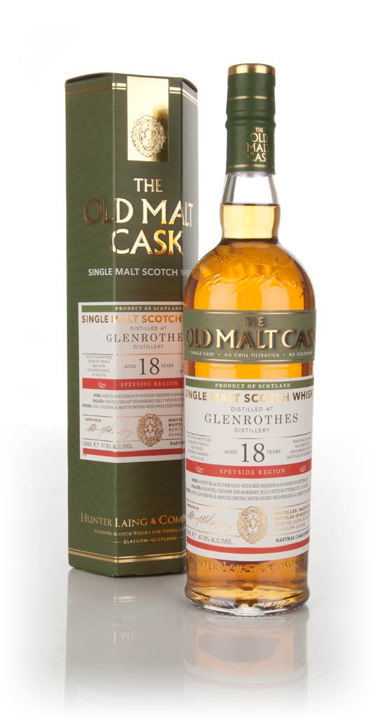 Glenrothes 18 Year Old 1997 (cask 12122) - Old Malt Cask (Hunter Laing) product image