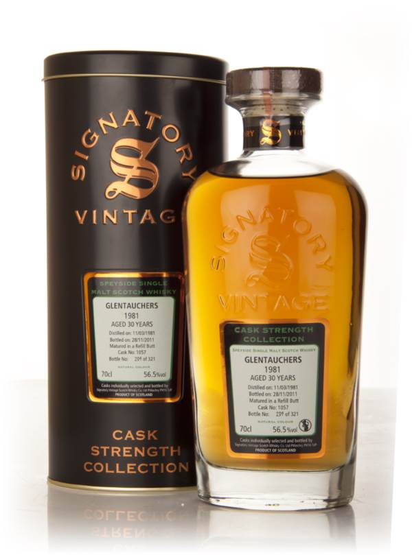 Glentauchers 30 Year Old 1981 Cask 1057 - Cask Strength Collection (Signatory) product image