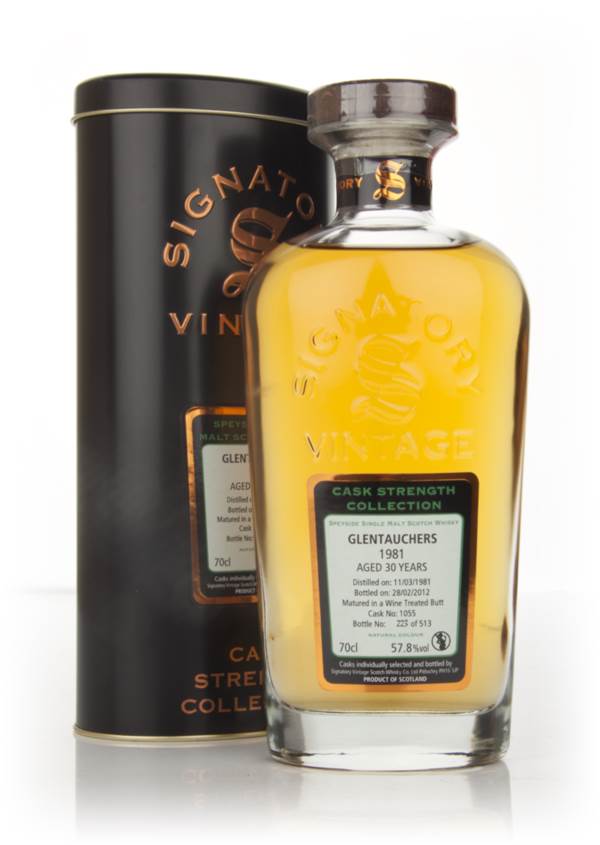 Glentauchers 30 Year Old 1981 - Cask Strength Collection (Signatory) product image