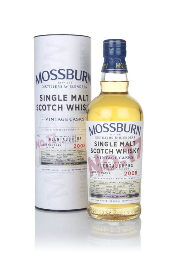 Glentauchers 10 Year Old 2008 - Vintage Casks (Mossburn) product image