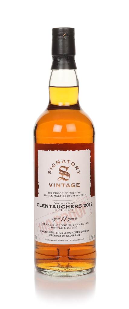 Glentauchers 11 Year Old 2012 - 100 Proof Edition #8 (Signatory) product image