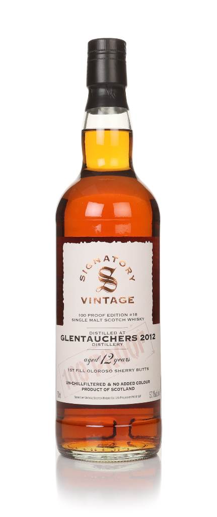 Glentauchers 12 Year Old 2012 - 100 Proof Edition #18 (Signatory) product image