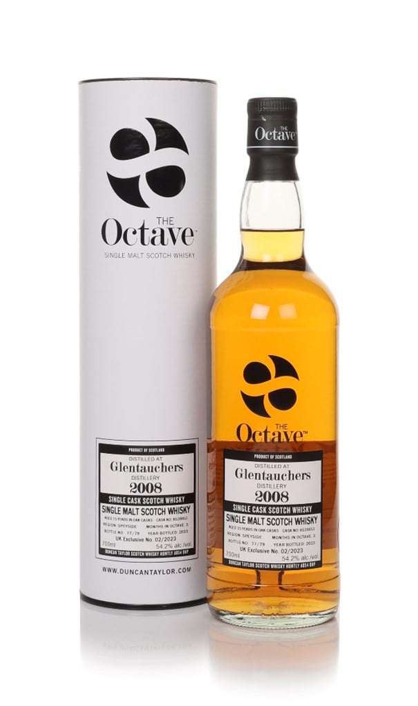 Glentauchers 15 Year Old 2008 (cask 8539953) - The Octave (Duncan Taylor)