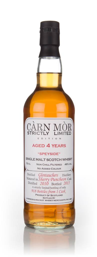 Glentauchers 4 Year Old 2010 - Strictly Limited (Càrn Mòr) product image