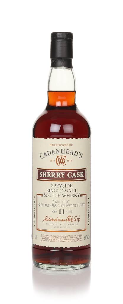 Glentauchers-Glenlivet 11 Year Old 2011 Sherry Cask - (WM Cadenhead) product image