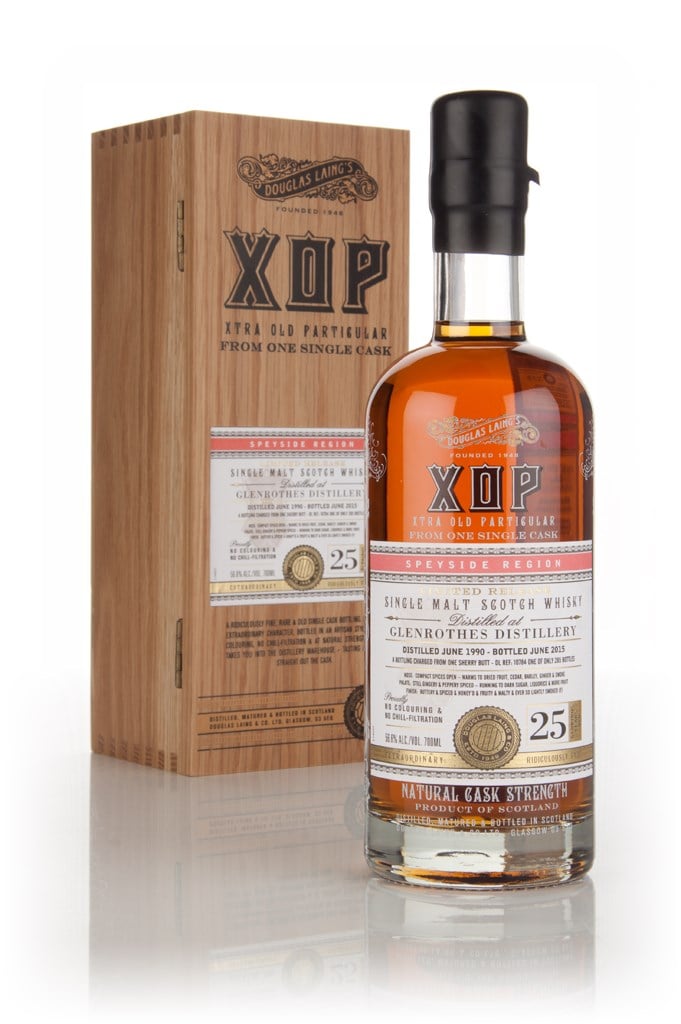 Glenrothes 25 Year Old 1990 (cask 10784) - Xtra Old Particular (Douglas Laing)